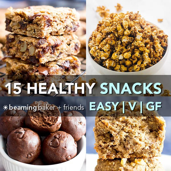Vegan Snack Recipes
 15 Easy Healthy Gluten Free Vegan Snack Recipes Beaming