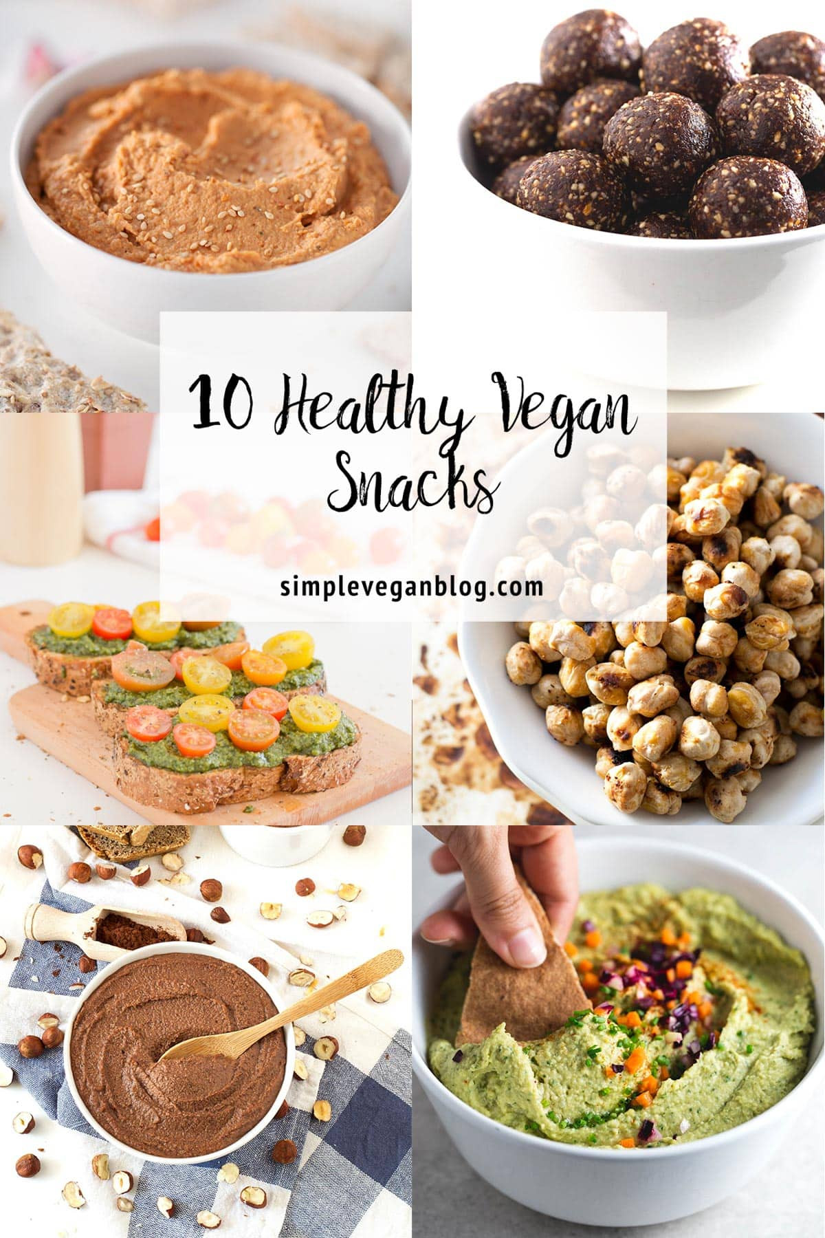 Vegan Snack Recipes
 10 Healthy Vegan Snacks Simple Vegan Blog