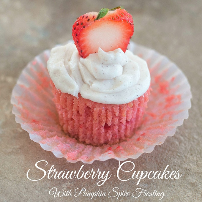 Vegan Strawberry Cupcakes
 Vegan Strawberry Cupcakes Recipe With Pumpkin Spice