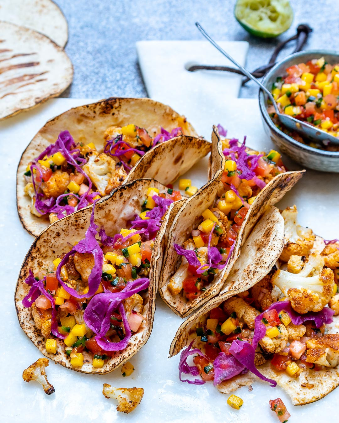 Vegan Tacos Recipes
 Best Vegan Tacos Recipe With Cauliflower And Mango Salsa