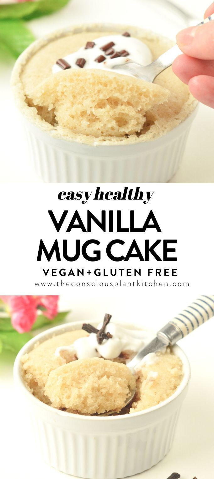 Vegan Vanilla Mug Cake
 Vegan vanilla mug cake Recipe in 2020