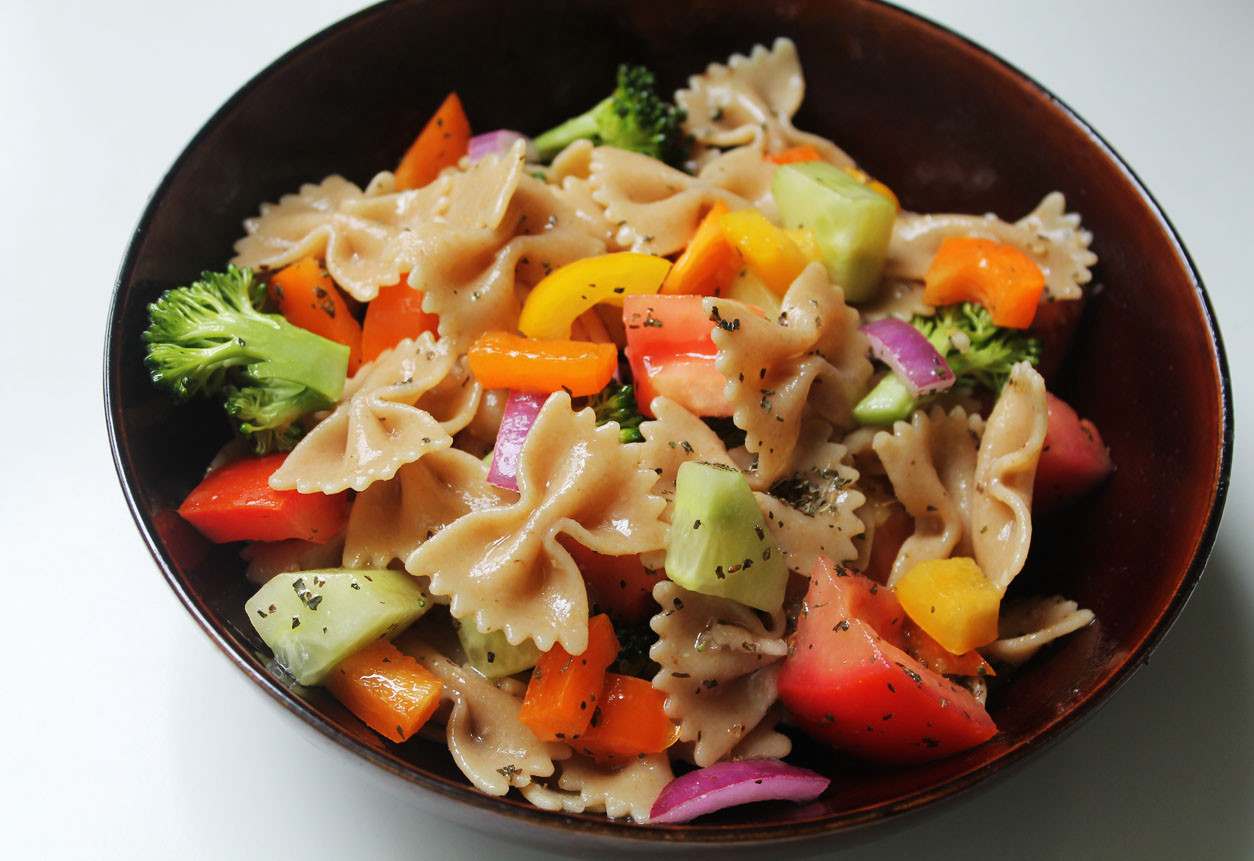 Vegetable Pasta Salad Recipes
 ve arian pasta salad recipe