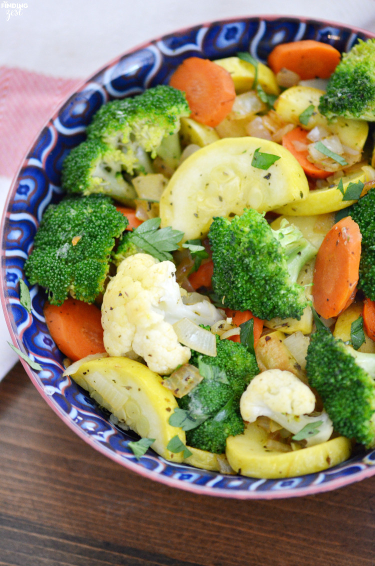 Vegetable Side Dishes For Chicken
 Fresh Sauteed Ve ables for an Easy Side Dish Finding Zest
