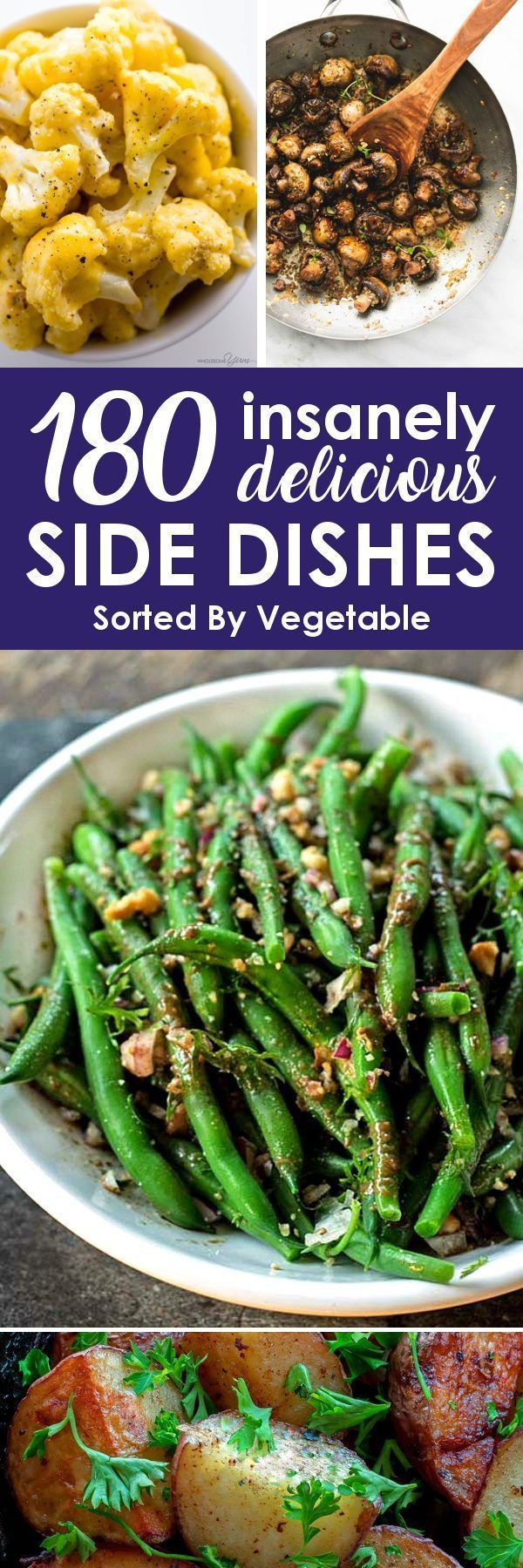 Vegetable Side Dishes For Chicken
 180 Easy Ve able Recipes Side Dishes Separated by