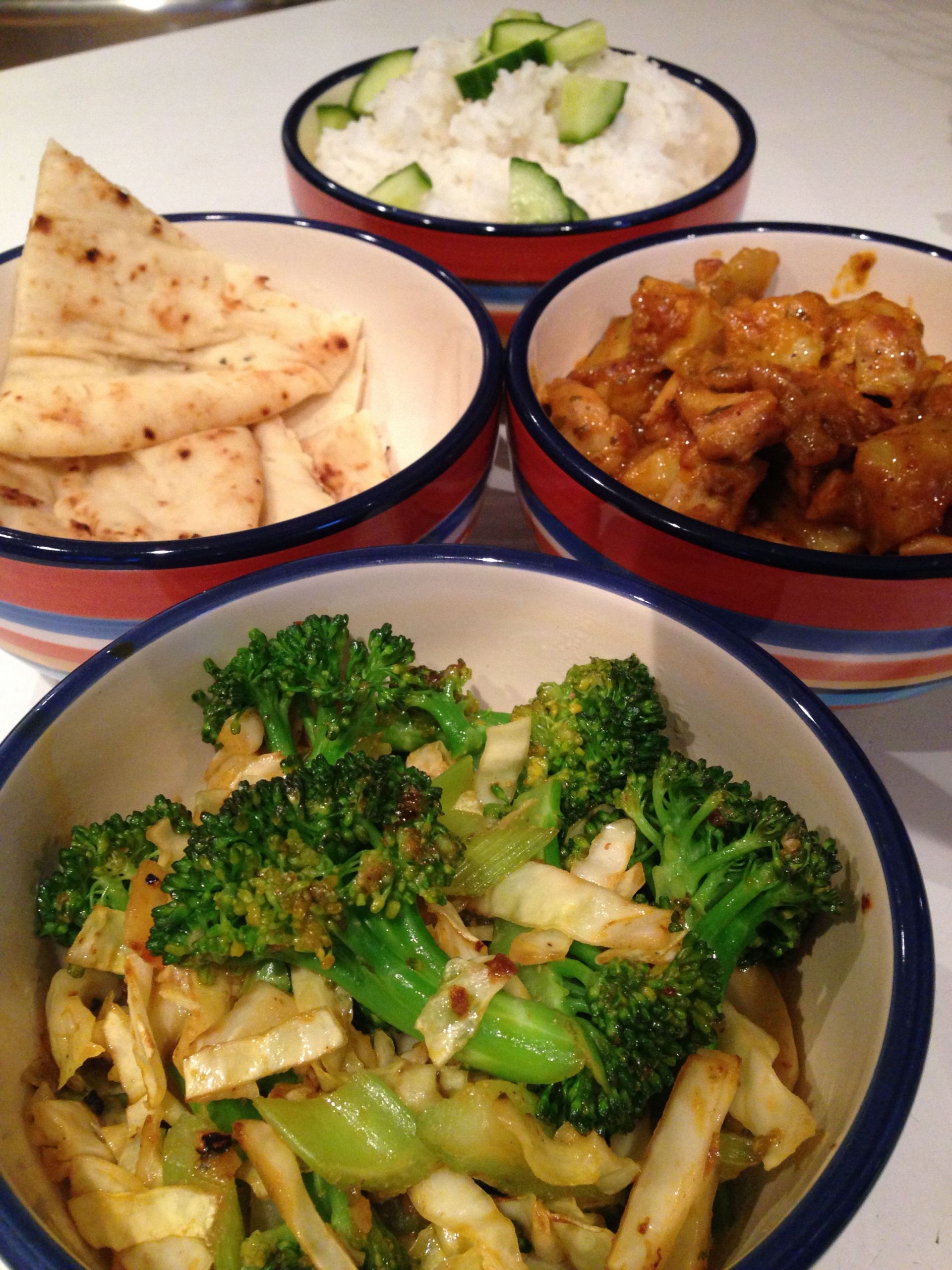 Vegetable Side Dishes For Chicken
 indian ve ables a side dish for butter chicken or