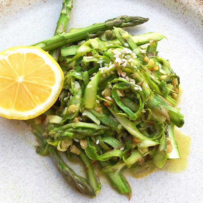Vegetarian Asparagus Recipe
 Vegan Salad Recipes Lemony Shaved Asparagus