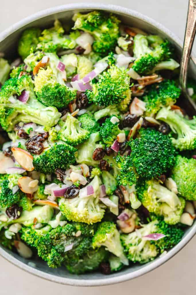 Vegetarian Broccoli Salad
 Ve arian Broccoli Salad Creamy and Crunchy