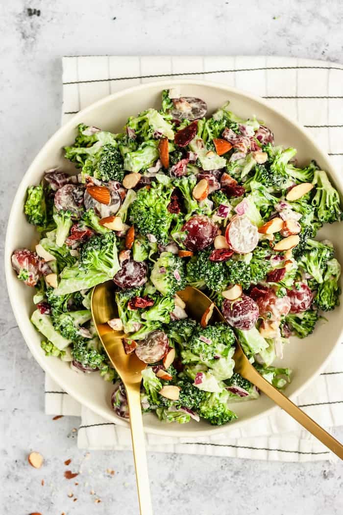Vegetarian Broccoli Salad Fresh the Best Vegan Broccoli Salad Ever Hummusapien