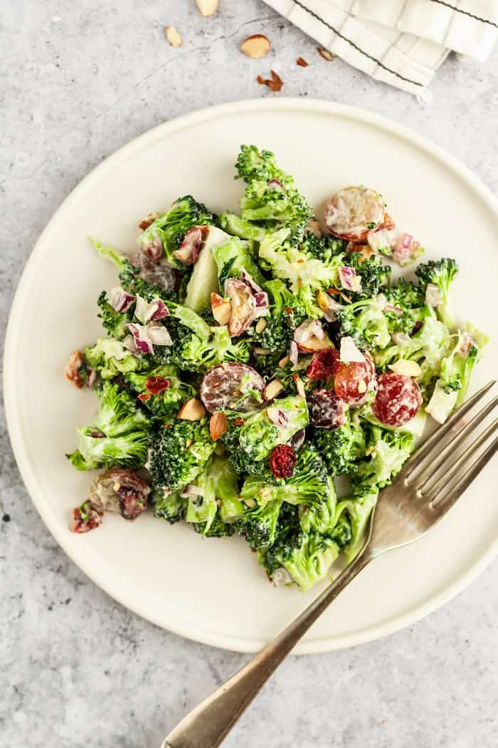 Vegetarian Broccoli Salad
 The Best Vegan Broccoli Salad Ever Hummusapien