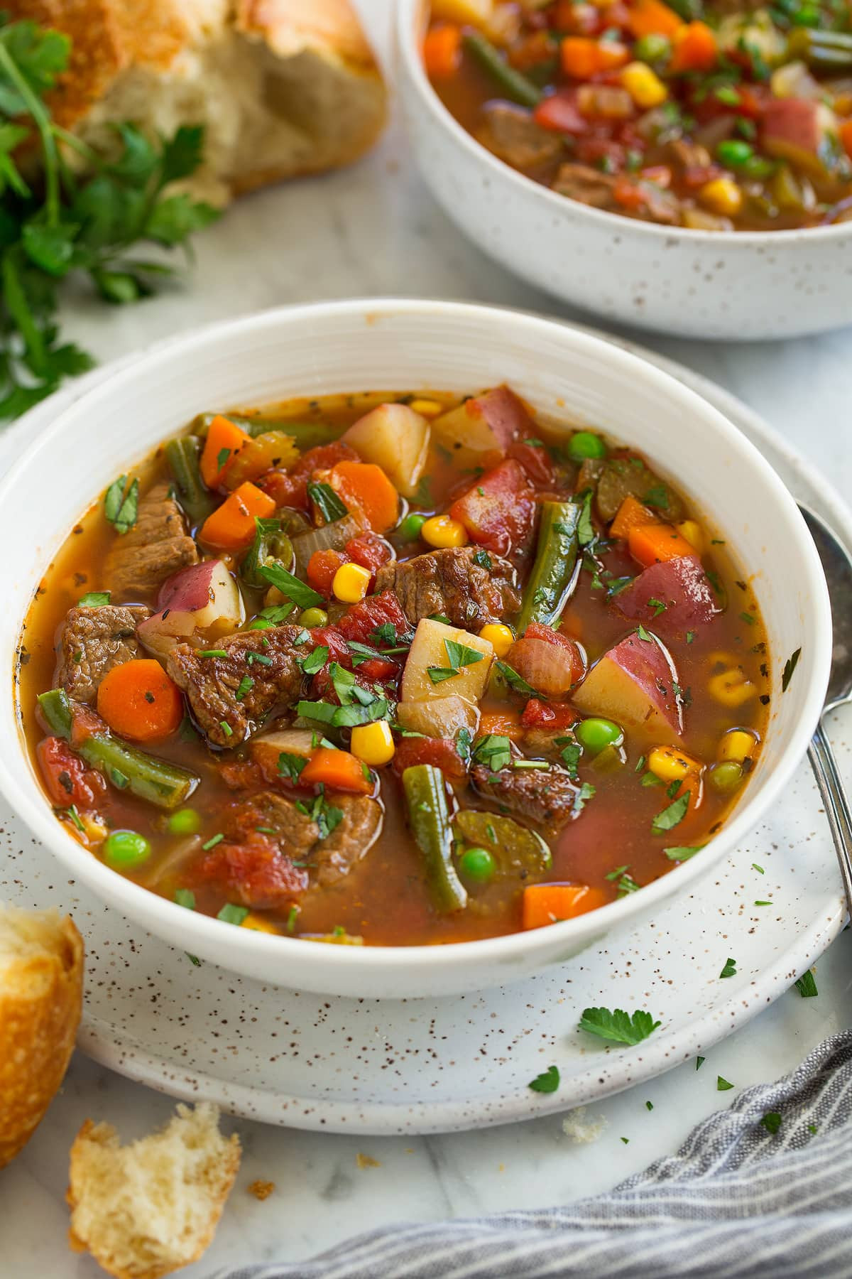 Veggie Beef soup Best Of Ve Able Beef soup Cooking Classy