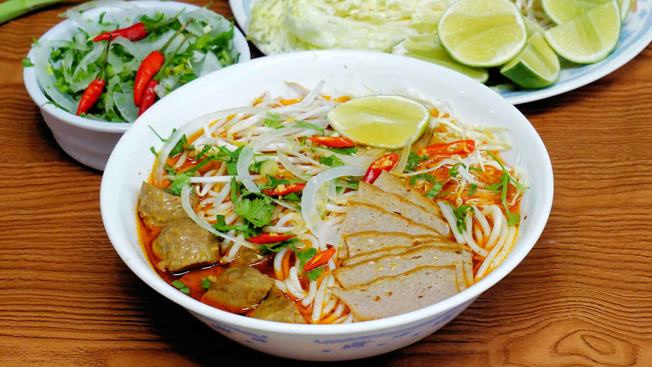 Vietnam Beef Noodle Soup
 Vietnamese Spicy Beef Noodle Soup Recipe Bún Bò Huế