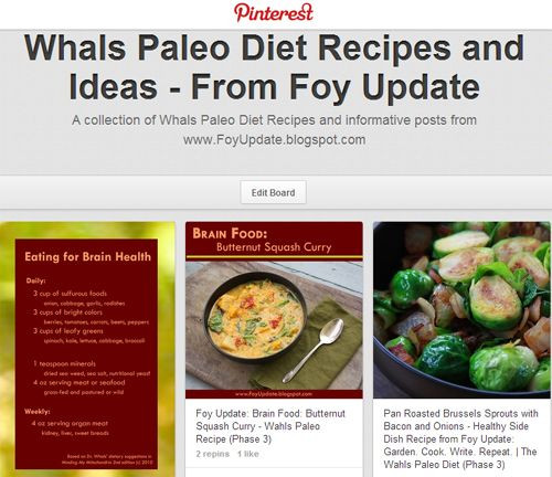Wahls Paleo Diet
 25 best images about Wahls Protocol Recipes on Pinterest