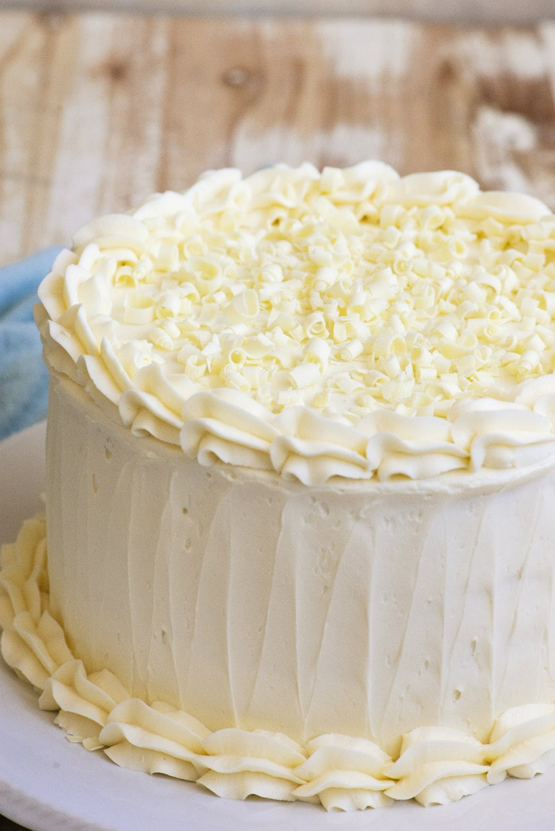 Wedding Cake Recipes Unique White Wedding Cake Recipe Girl