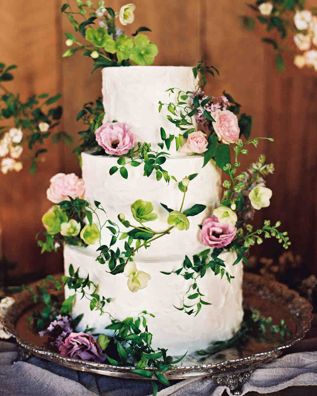 Wedding Cakes With Flowers
 62 Fresh Floral Wedding Cakes