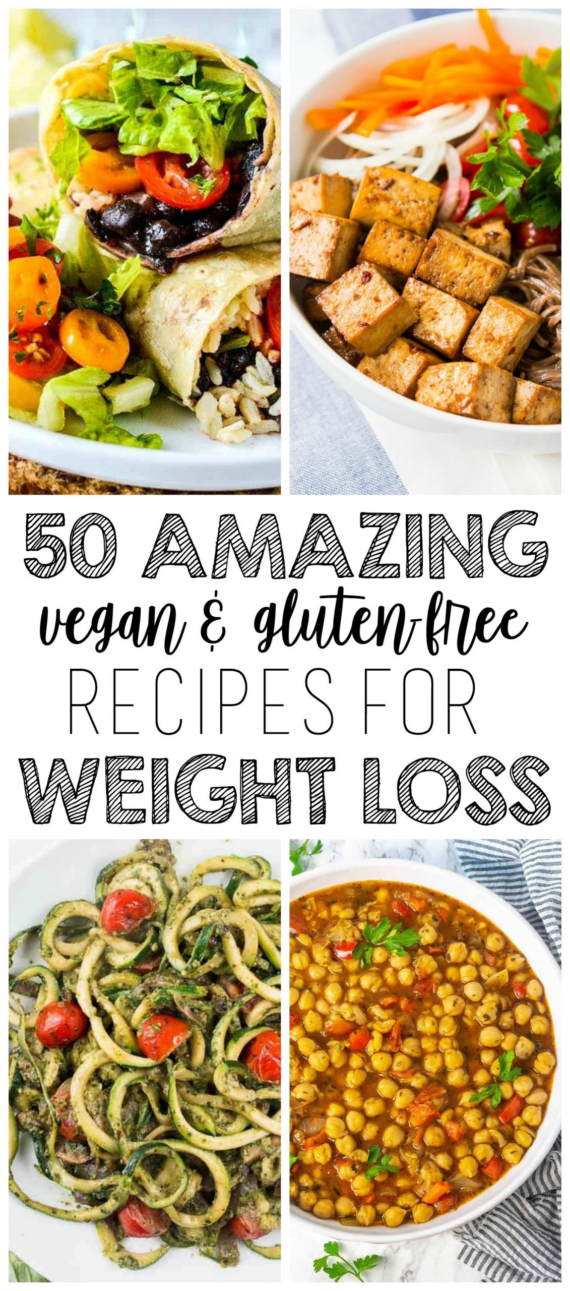Weight Loss Meal Recipes
 50 AMAZING Vegan Meals for Weight Loss Gluten Free & Low
