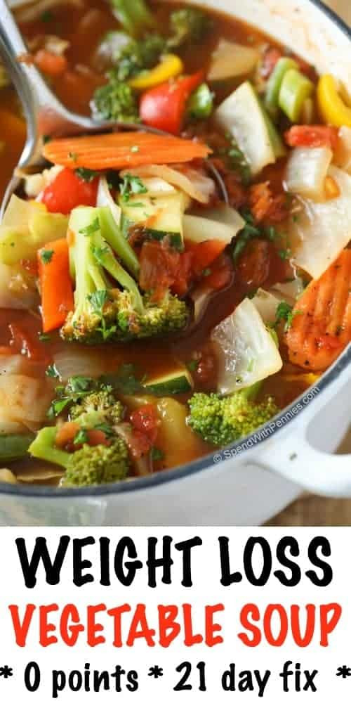 Weight Loss Recipes
 Weight Loss Ve able Soup w Amazing Flavor Spend