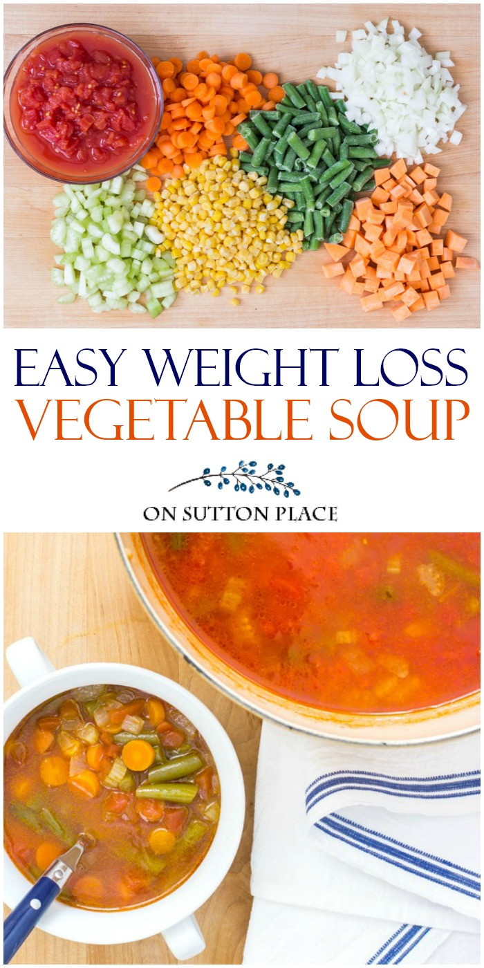 Weight Loss Recipes
 Easy Weight Loss Ve able Soup Recipe Sutton Place