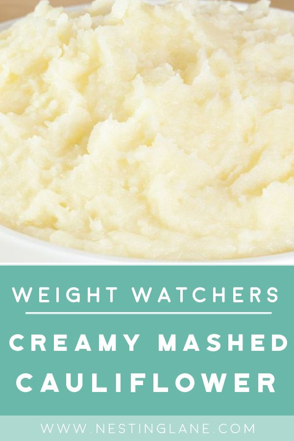 Weight Watcher Cauliflower Mashed Potatoes
 Pin on Weight Watchers Recipes
