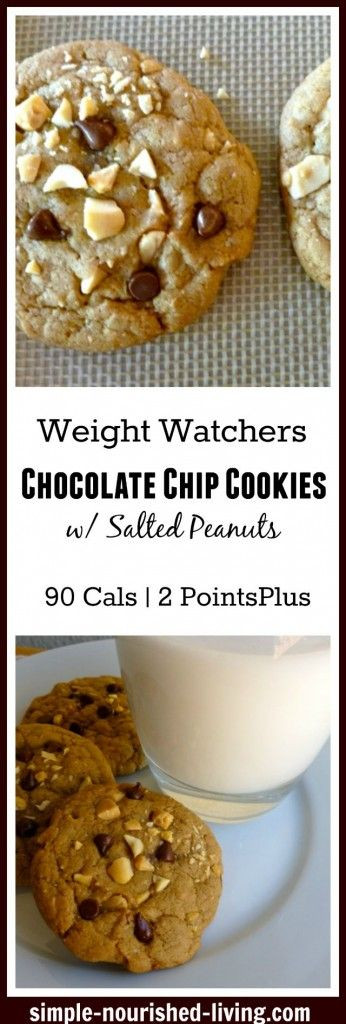 Weight Watcher Chocolate Chip Cookies Recipe
 Weight Watchers Chocolate Chip Cookies with Salted Peanuts