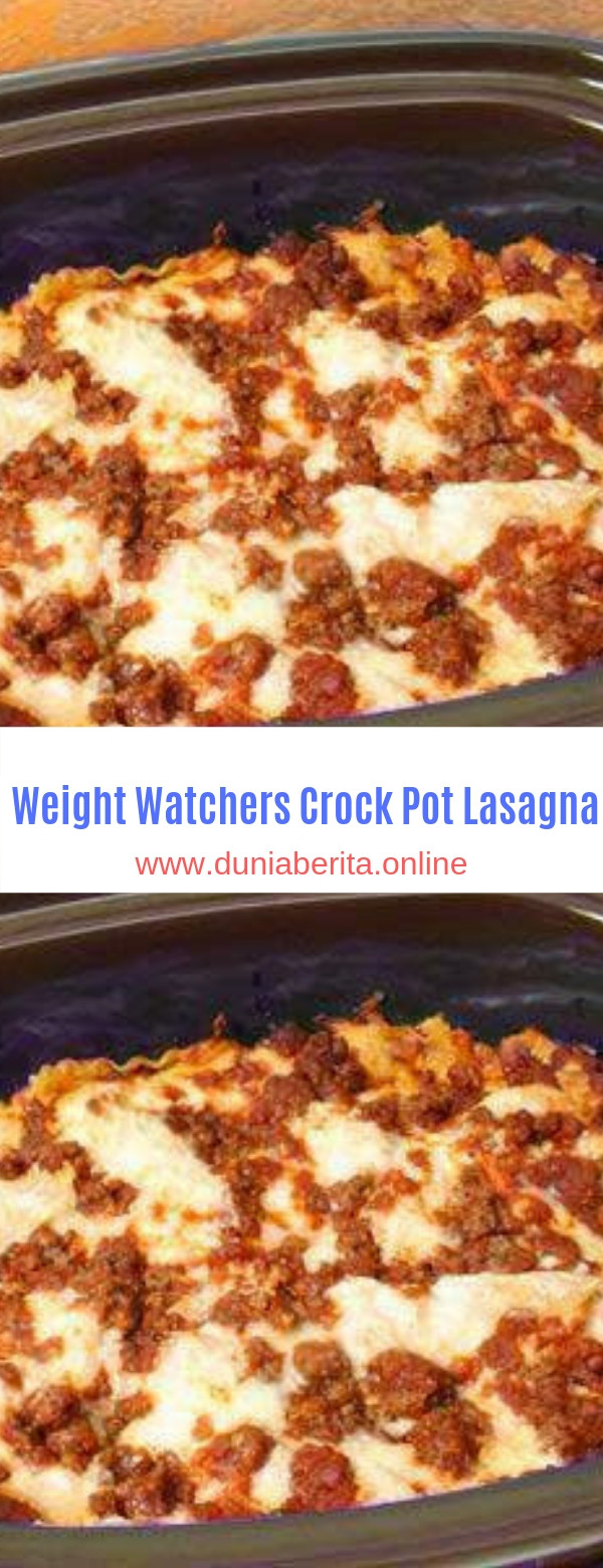 Weight Watcher Crockpot Lasagna
 Weight Watchers Crock Pot Lasagna aptoparatodopu blico