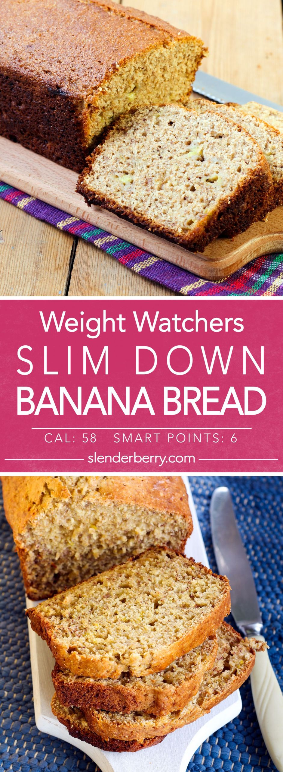 Weight Watchers Banana Recipes
 Slim Down Banana Bread Slenderberry Recipe