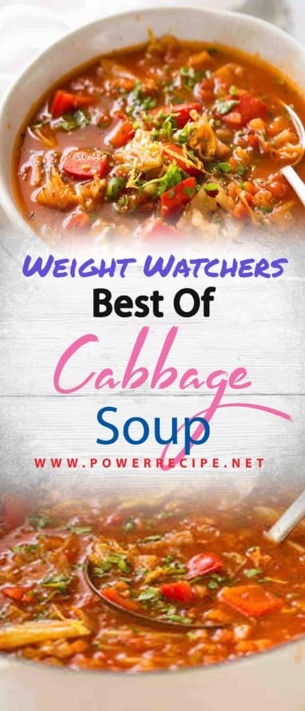 Weight Watchers Cabbage Soup Recipe
 Weight Watchers Cabbage Soup