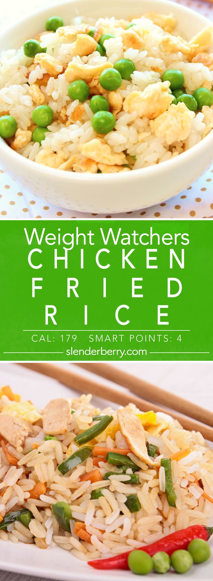 Weight Watchers Chicken Fried Rice
 best images about WW friendly meals on Pinterest
