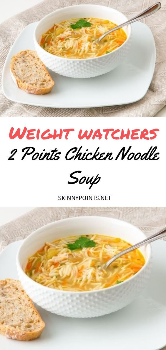 Weight Watchers Chicken Noodle Soup Recipes
 2 Points Chicken Noodle Soup weightwatchers weight