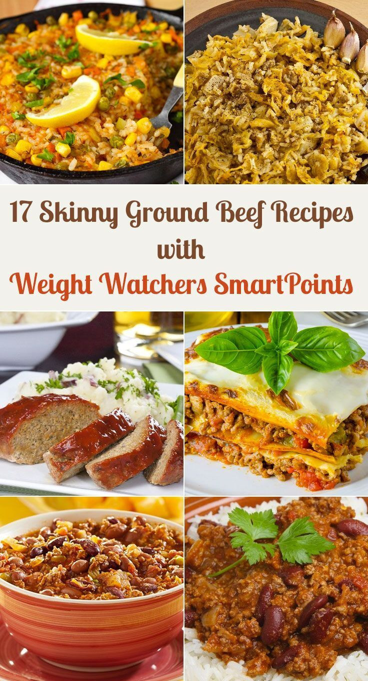 Weight Watchers Recipes With Ground Beef
 17 Skinny Ground Beef Dinner Recipes with Weight Watchers
