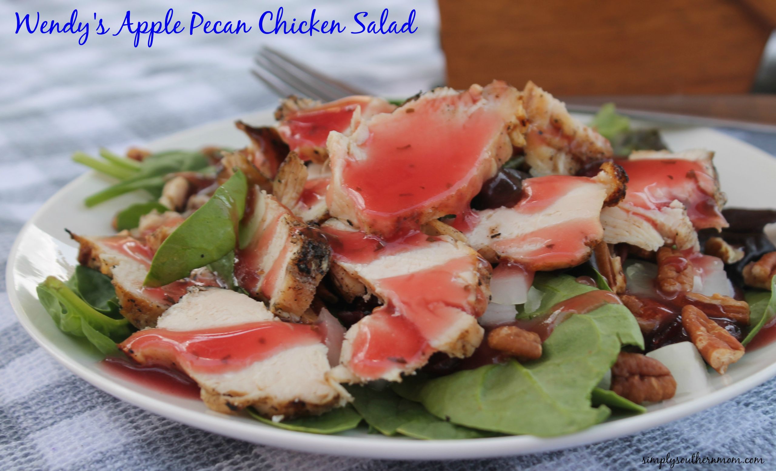Wendy&amp;#039;s Apple Pecan Chicken Salad Unique Copycat Wendy S Apple Pecan Chicken Salad Recipe Gluten