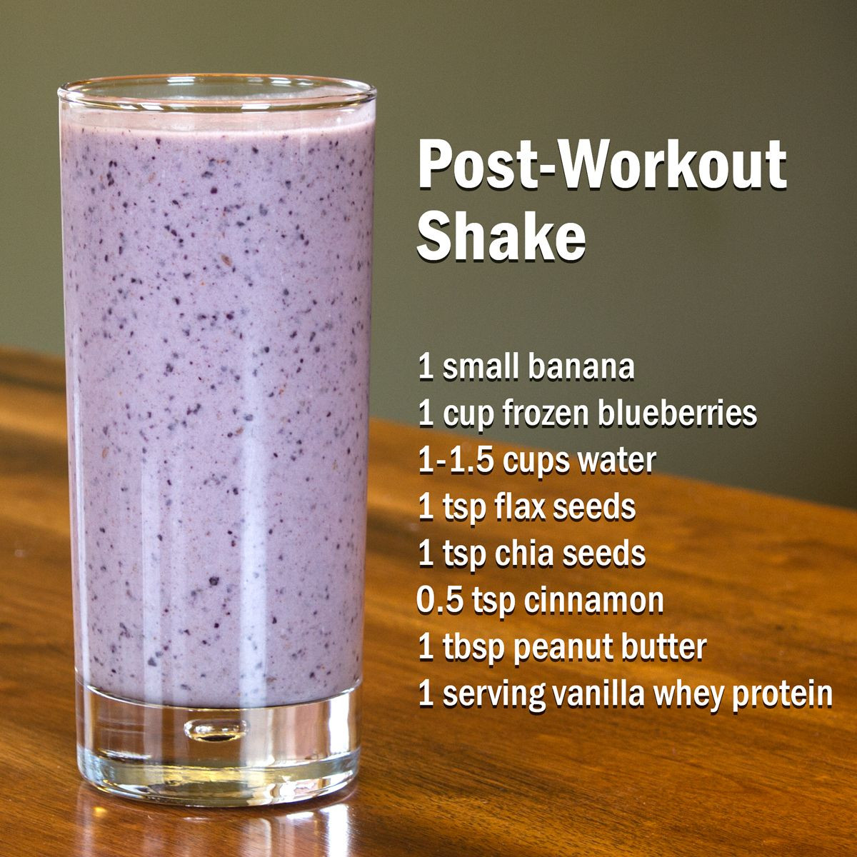 Whey Protein Shake Recipes For Weight Loss
 post workout protein shake recipe