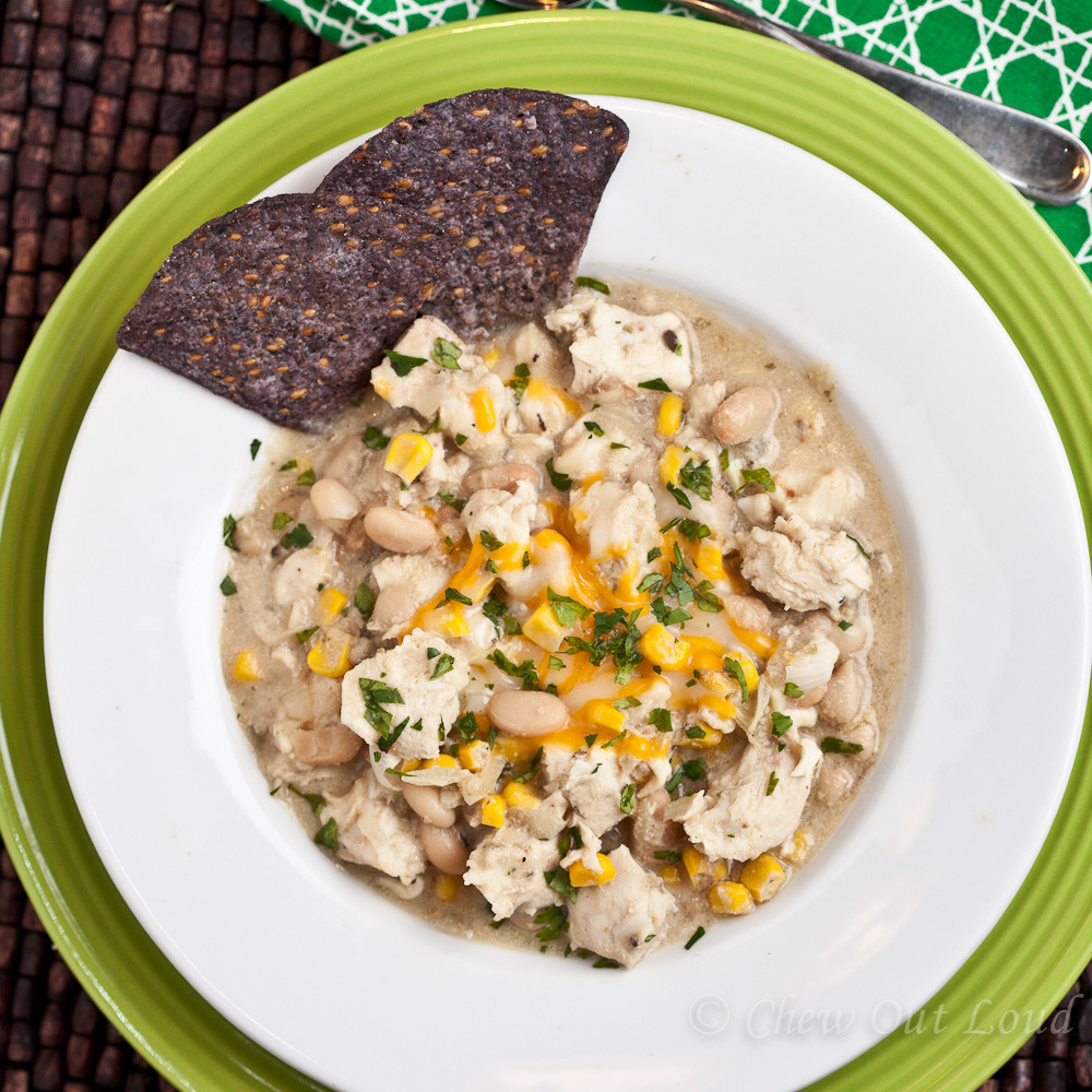 White Chili Chicken
 Hearty White Chicken Chili Chew Out Loud