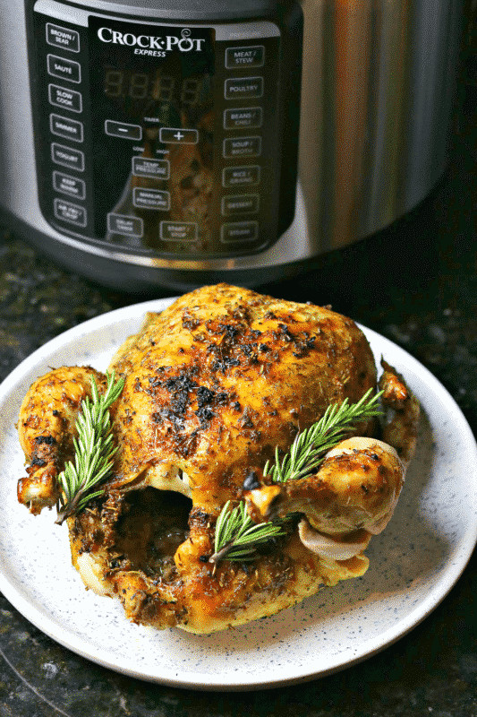 Whole Chicken In Pressure Cooker
 Easy Pressure Cooker Whole Chicken Recipe [ VIDEO]