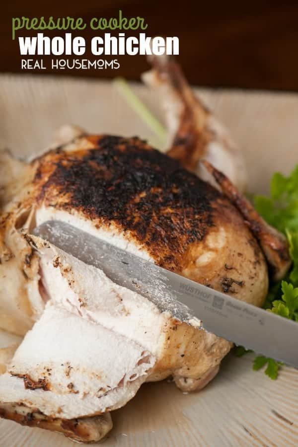 Whole Chicken In Pressure Cooker
 Instant Pot Whole Chicken ⋆ Real Housemoms