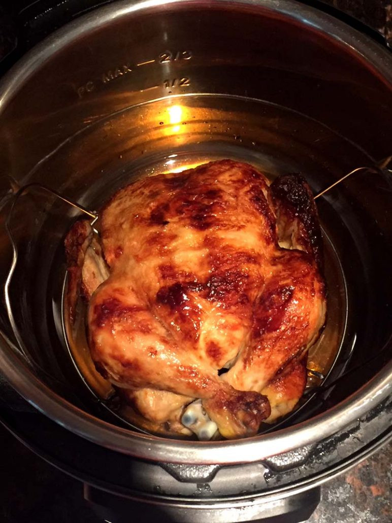 Whole Chicken In Pressure Cooker
 Instant Pot Whole Chicken From Fresh Frozen – Melanie