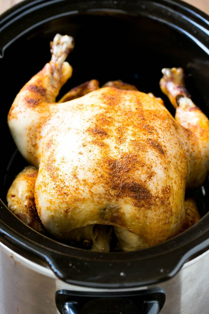 Whole Chicken Slow Cooker
 Slow Cooker Whole Chicken Dinner at the Zoo