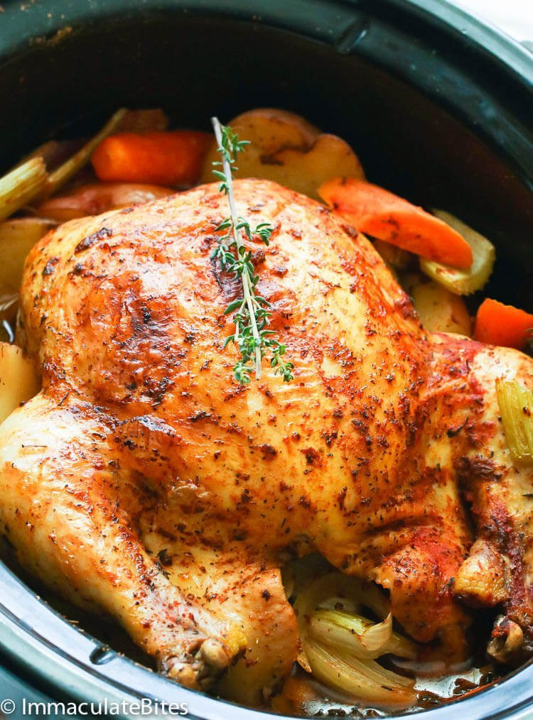 Whole Chicken Slow Cooker
 23 Different Ways To Cook Whole Chicken With