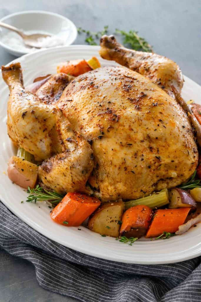 Whole Chicken Slow Cooker Recipe
 Slow Cooker Whole Chicken Cafe Delites