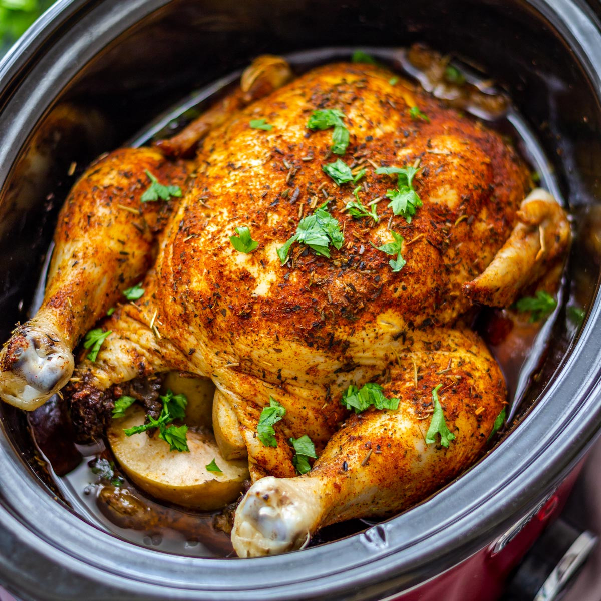 Whole Chicken Slow Cooker Recipe
 Slow Cooker Whole Chicken Recipe Happy Foods Tube