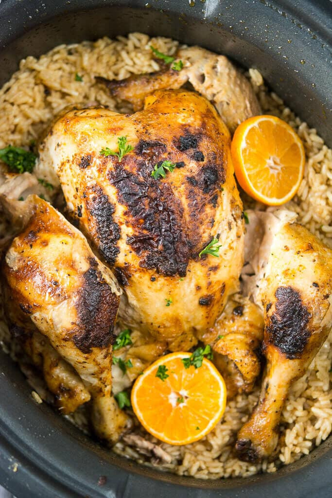 Whole Chicken Slow Cooker Recipe
 Slow Cooker Whole Roasted Chicken Slow Cooker Gourmet
