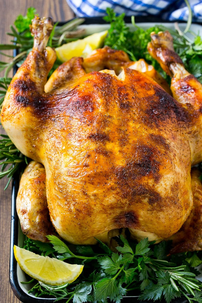 Whole Chicken Slow Cooker Recipe
 Slow Cooker Whole Chicken Dinner at the Zoo