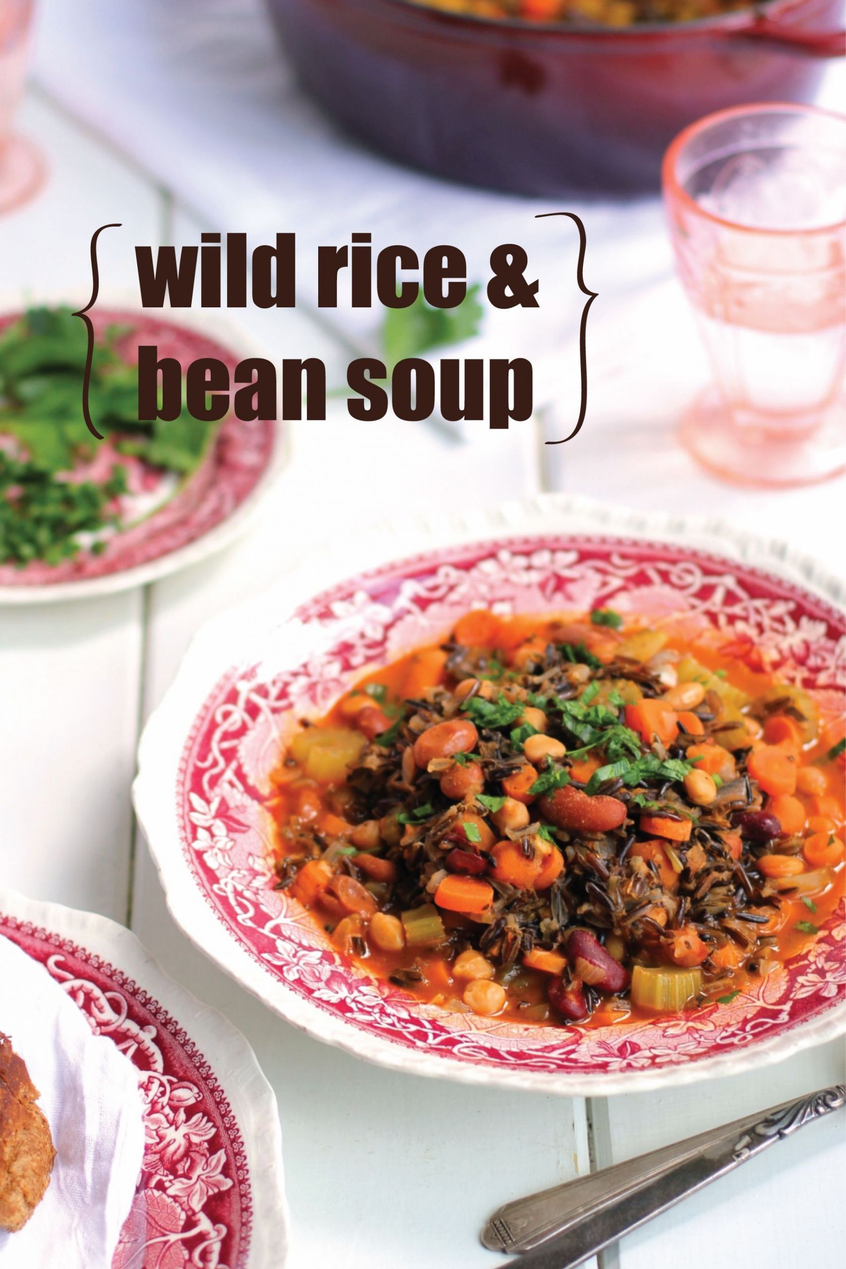 Wild Rice Fiber
 Wild rice and bean soup