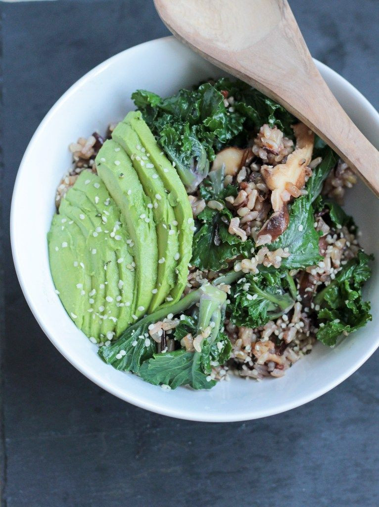 Wild Rice Vegan Cafe
 Vegan Kalettes and Wild Rice Bowl Recipe