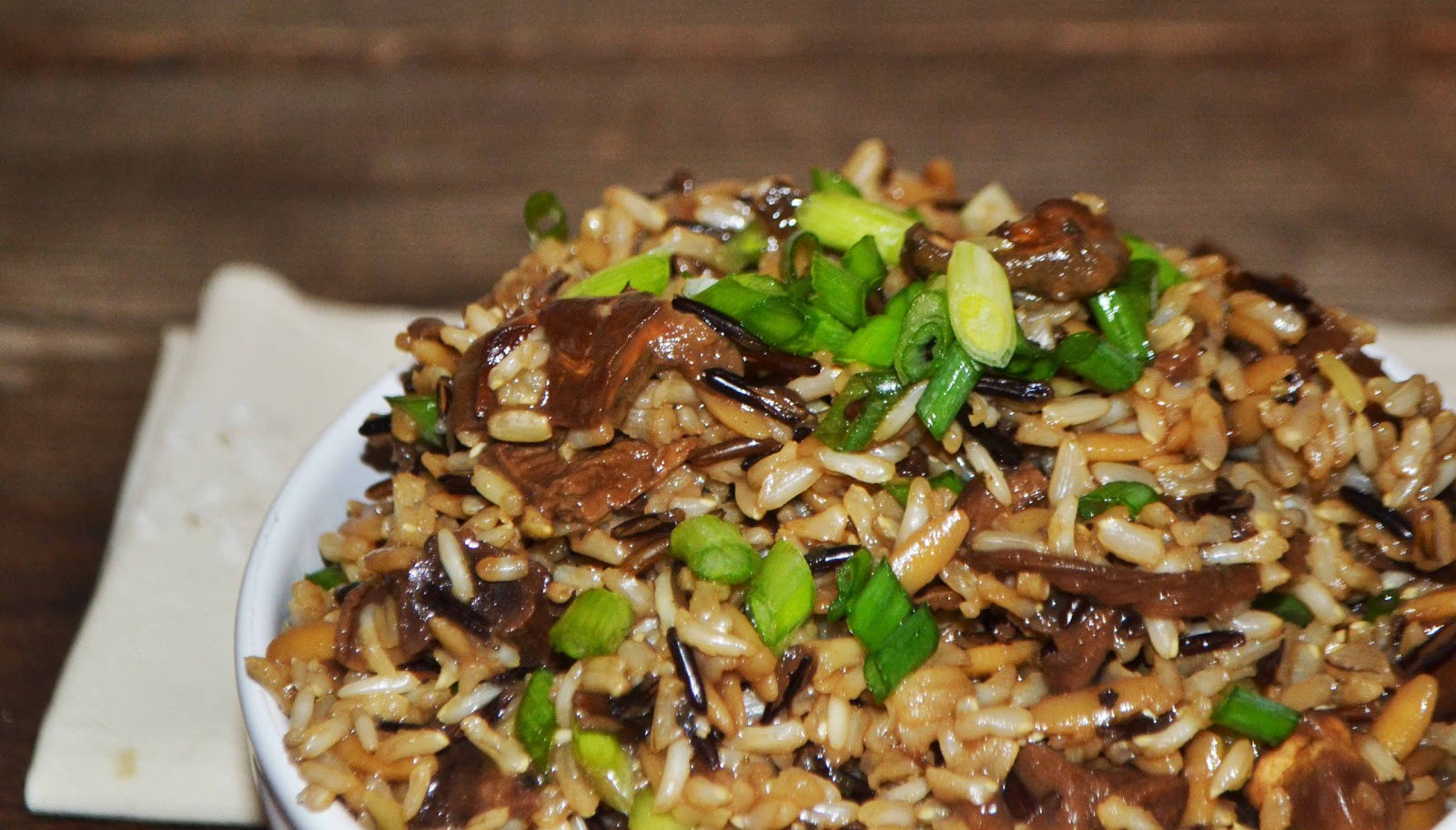 Wild Rice With Mushrooms
 wild mushroom rice recipe