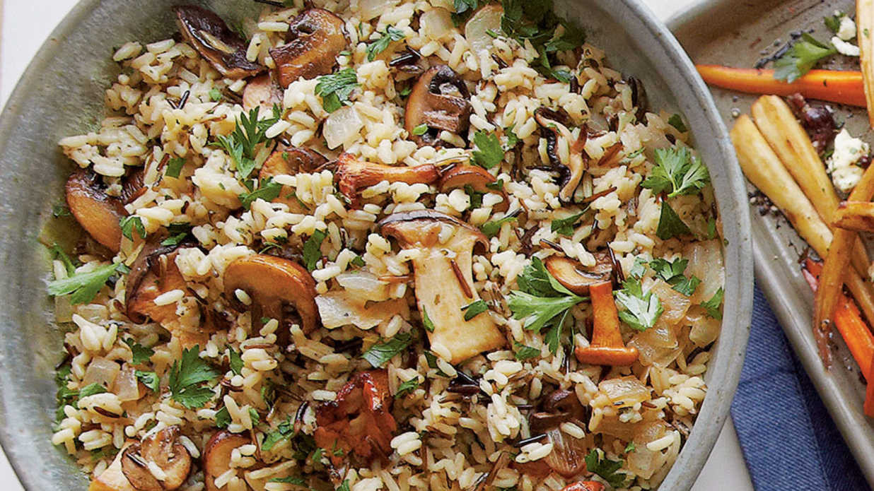 Wild Rice With Mushrooms
 Wild Rice with Mushrooms Best Thanksgiving Side Dish