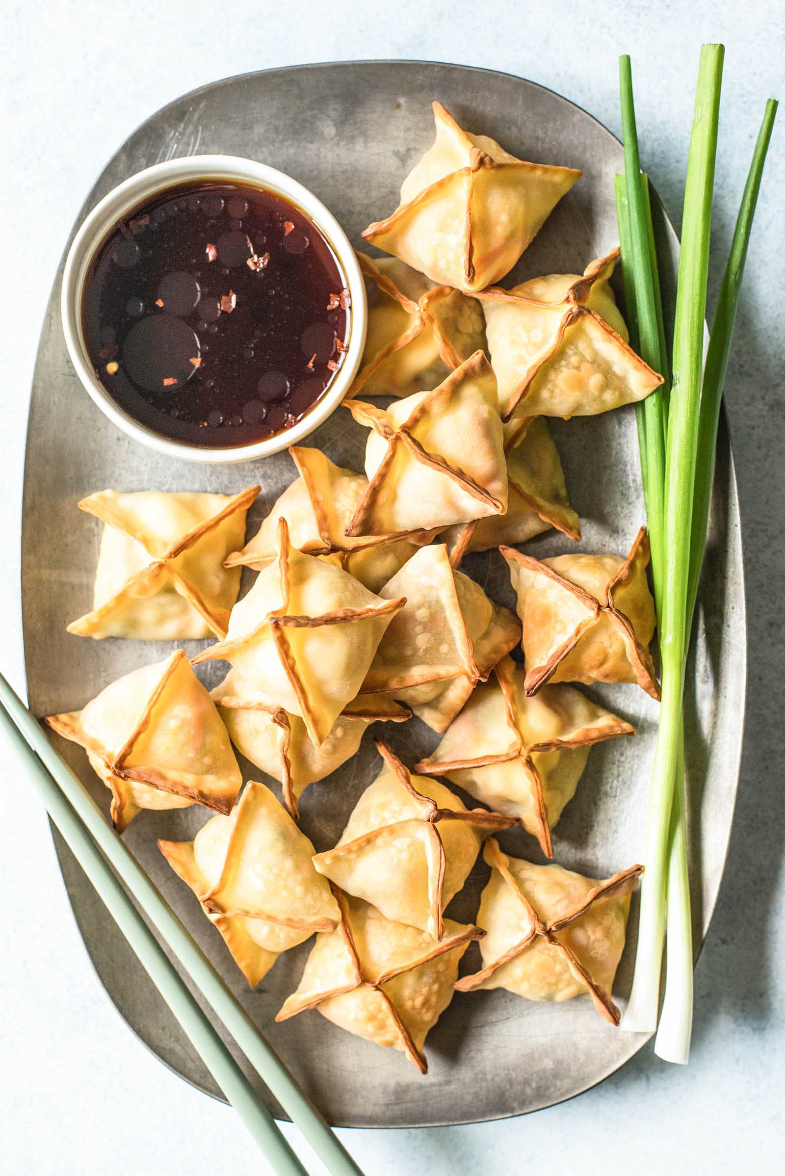 Wonton Appetizers With Cream Cheese
 Baked Ve able and Cream Cheese Wontons Recipe