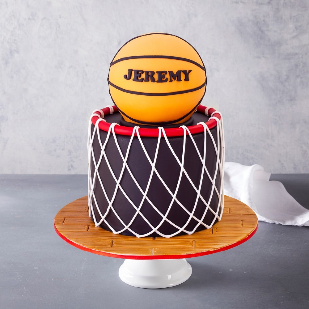 Basketball Birthday Cake
 Basketball Birthday Cake