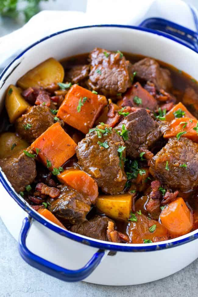 Beef Stew Recipie
 Beef Stew with Bacon
