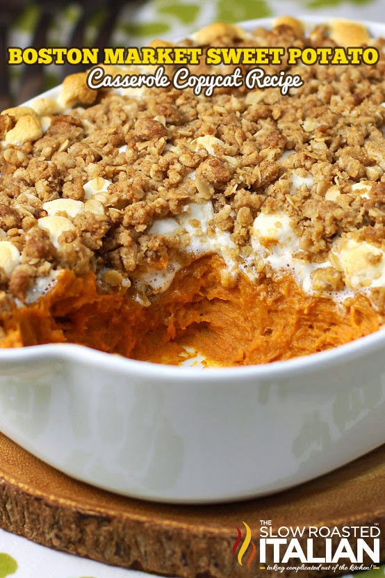 Boston Market Sweet Potato Casserole Recipe
 30 Amazing Thanksgiving Dishes Swanky Recipes