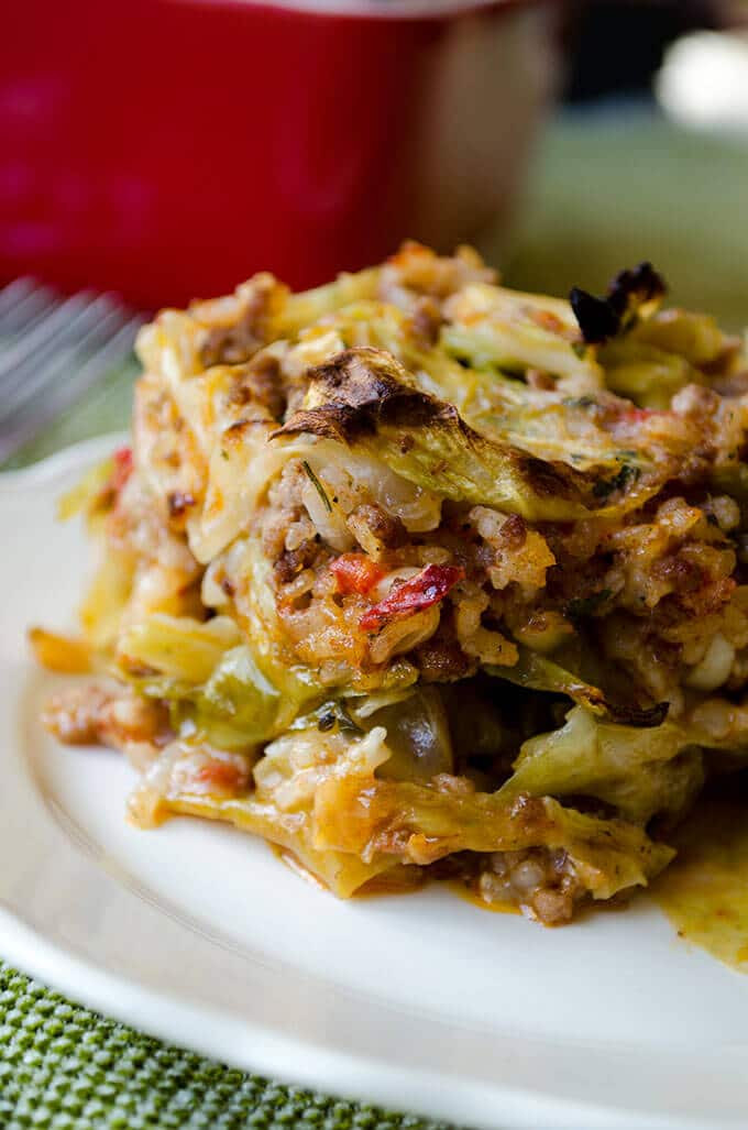 Cabbage Casserole with Rice Luxury Unstuffed Cabbage Casserole [video] Give Recipe